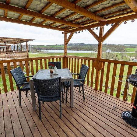 Mobilheim Chalet - Vyrovicka Prehrada Vyrovice Bagian luar foto